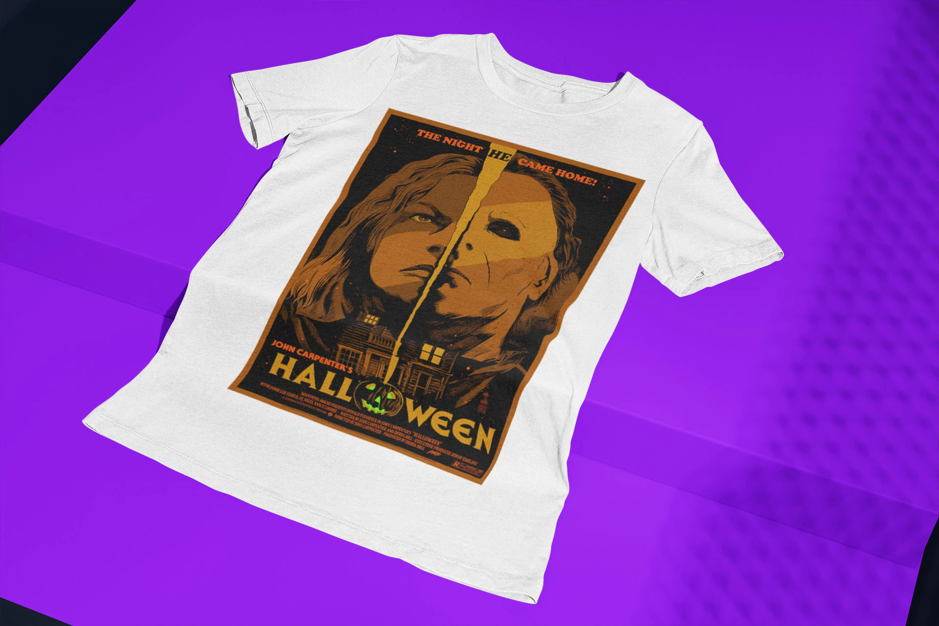 Retro The Night He Came Home John Carpenters Halloween Movie Halloween Unisex T-Shirt Retro The Night He Came Home John Carpenters Halloween Movie Halloween Unisex T-Shirt