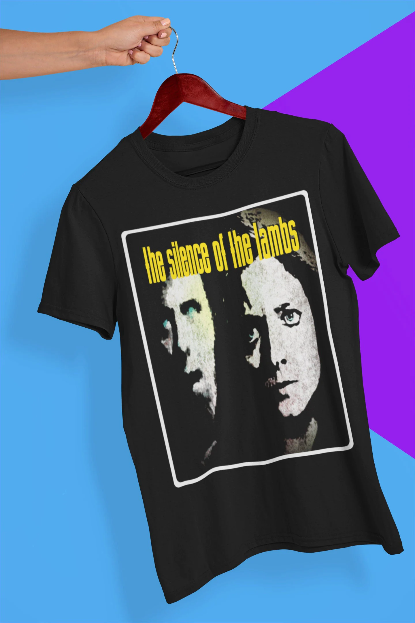 Retro The Silence Of The Lambs Halloween Unisex T-Shirt Retro The Silence Of The Lambs Halloween Unisex T-Shirt