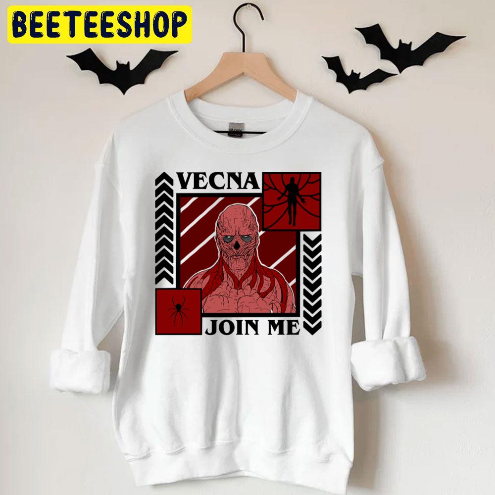 Retro Vintage Vecna Join Me Halloween Unisex T-Shirt Retro Vintage Vecna Join Me Halloween Unisex T-Shirt