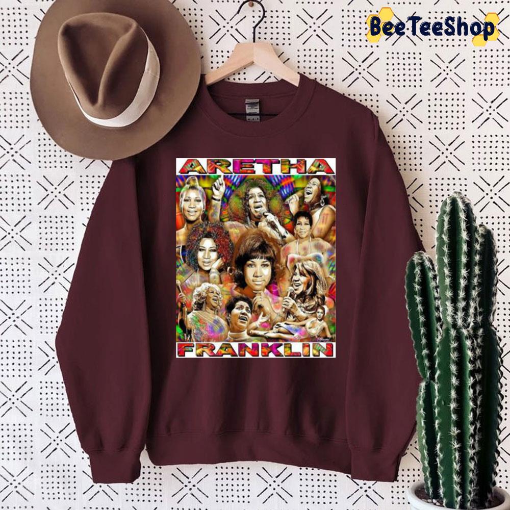 Retro Vintagearetha Franklin Unisex Sweatshirt Retro Vintagearetha Franklin Unisex Sweatshirt