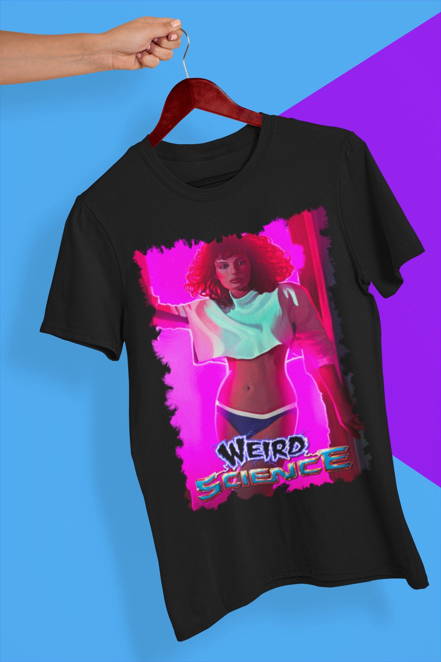 Retro Weird Science Movie Halloween Unisex T-Shirt Retro Weird Science Movie Halloween Unisex T-Shirt