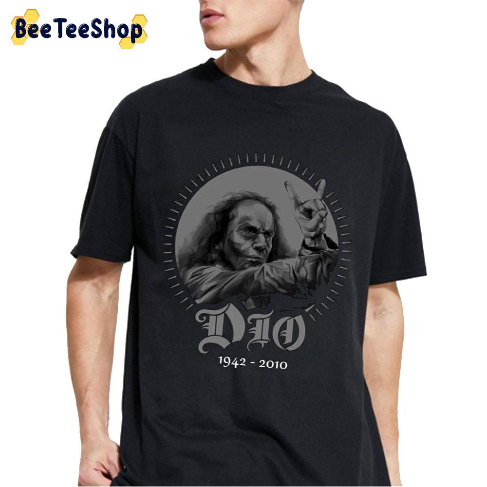 Rip Dio 1942 2010 Unisex T-Shirt Rip Dio 1942 2010 Unisex T-Shirt