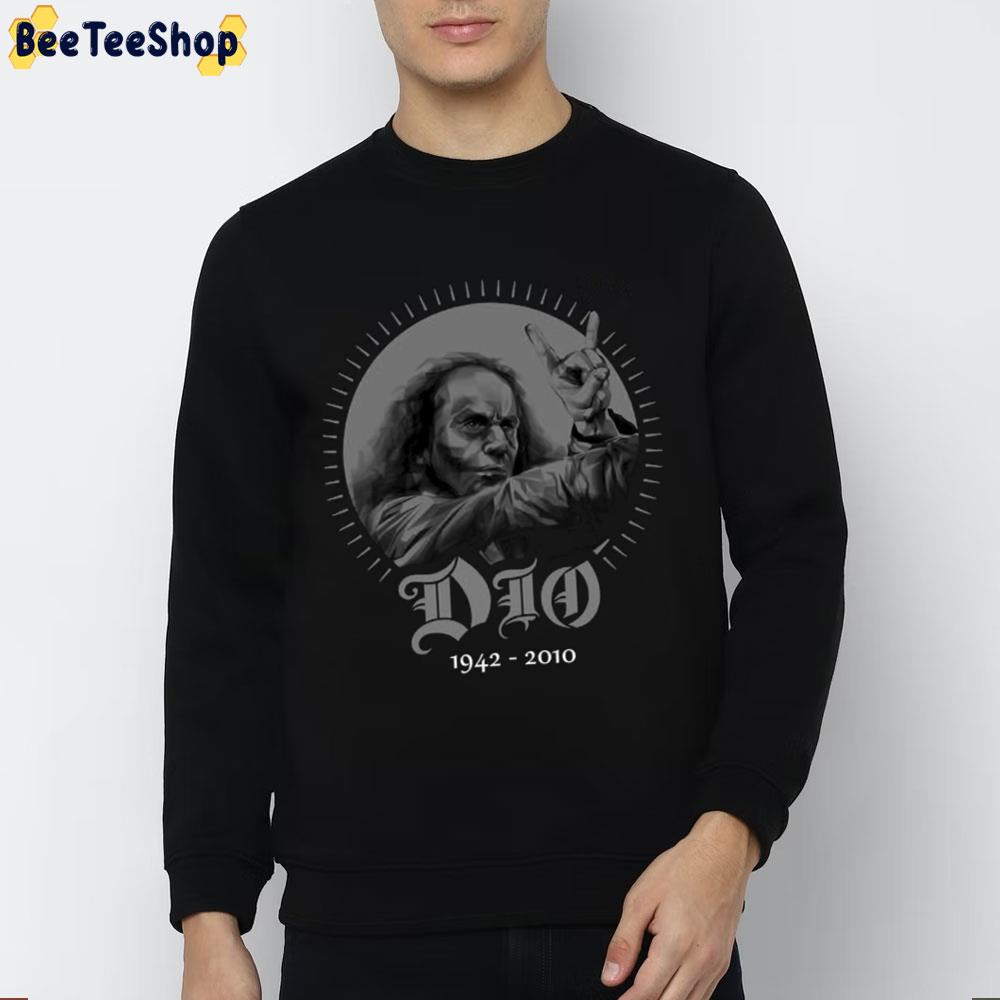 Rip Dio 1942 2010 Unisex T-Shirt Rip Dio 1942 2010 Unisex T-Shirt
