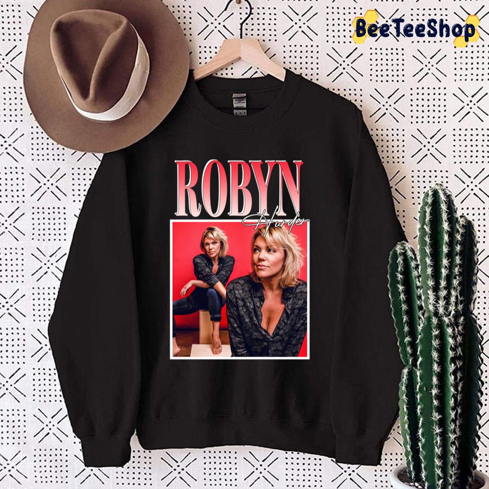 Robyn Hurder 90's Vintage Art Unisex Sweatshirt Robyn Hurder 90's Vintage Art Unisex Sweatshirt
