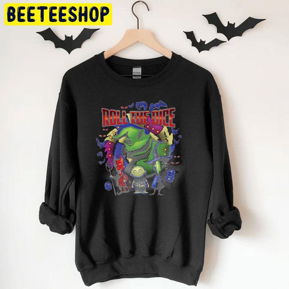 Roll The Dice The Nightmare Before Christmas Halloween Unisex T-Shirt Roll The Dice The Nightmare Before Christmas Halloween Unisex T-Shirt