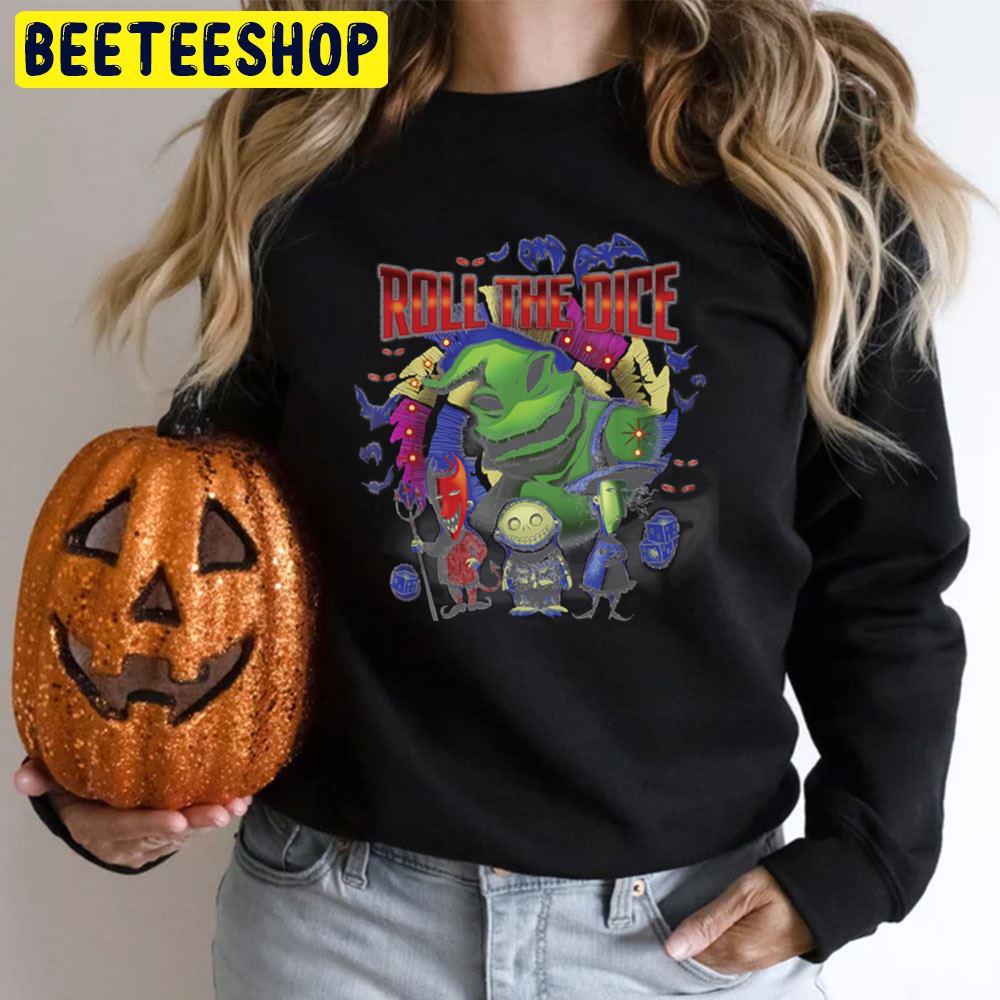 Roll The Dice The Nightmare Before Christmas Halloween Unisex T-Shirt Roll The Dice The Nightmare Before Christmas Halloween Unisex T-Shirt