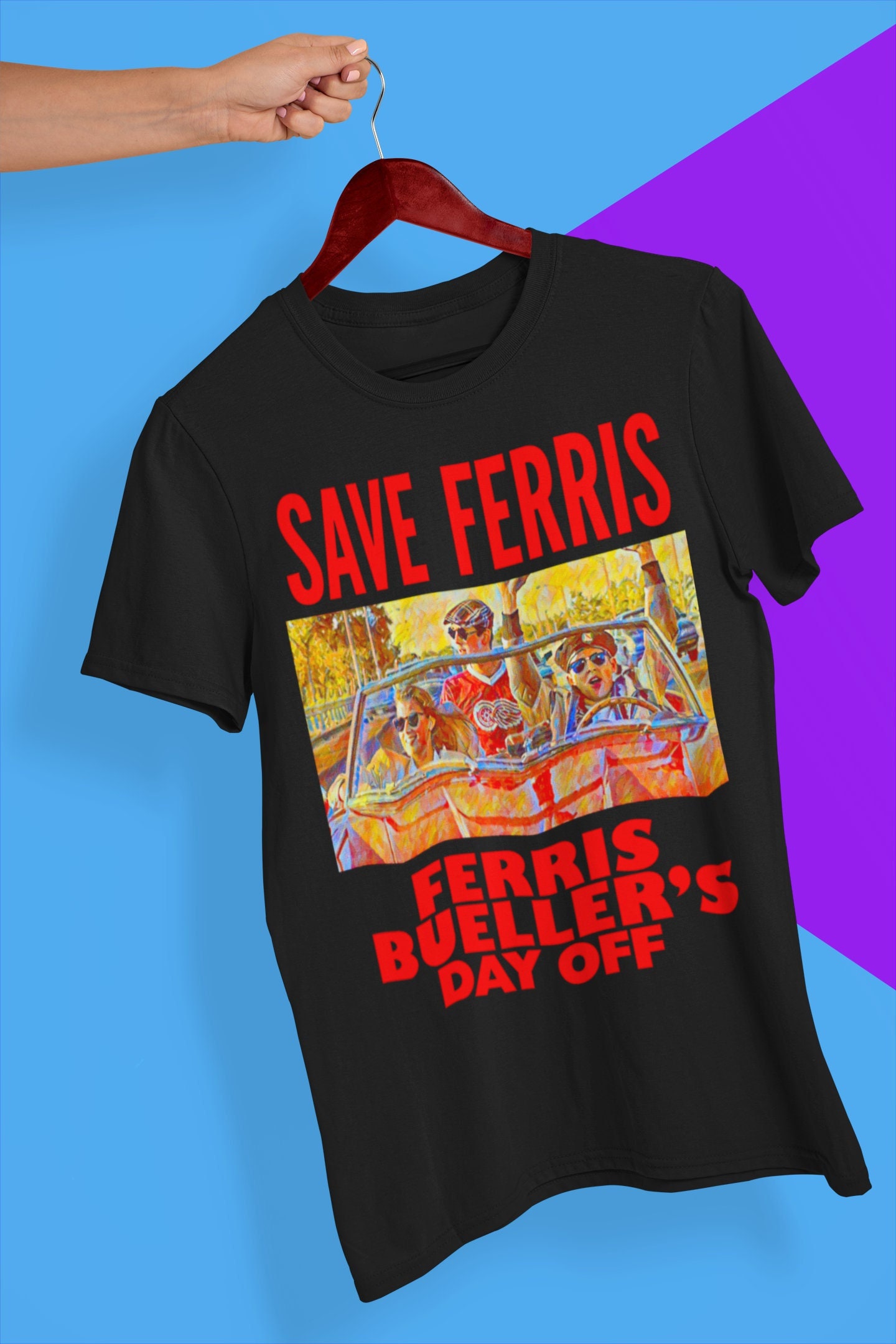 Save Ferris Bueller's Day Off Movie Halloween Unisex T-Shirt Save Ferris Bueller's Day Off Movie Halloween Unisex T-Shirt