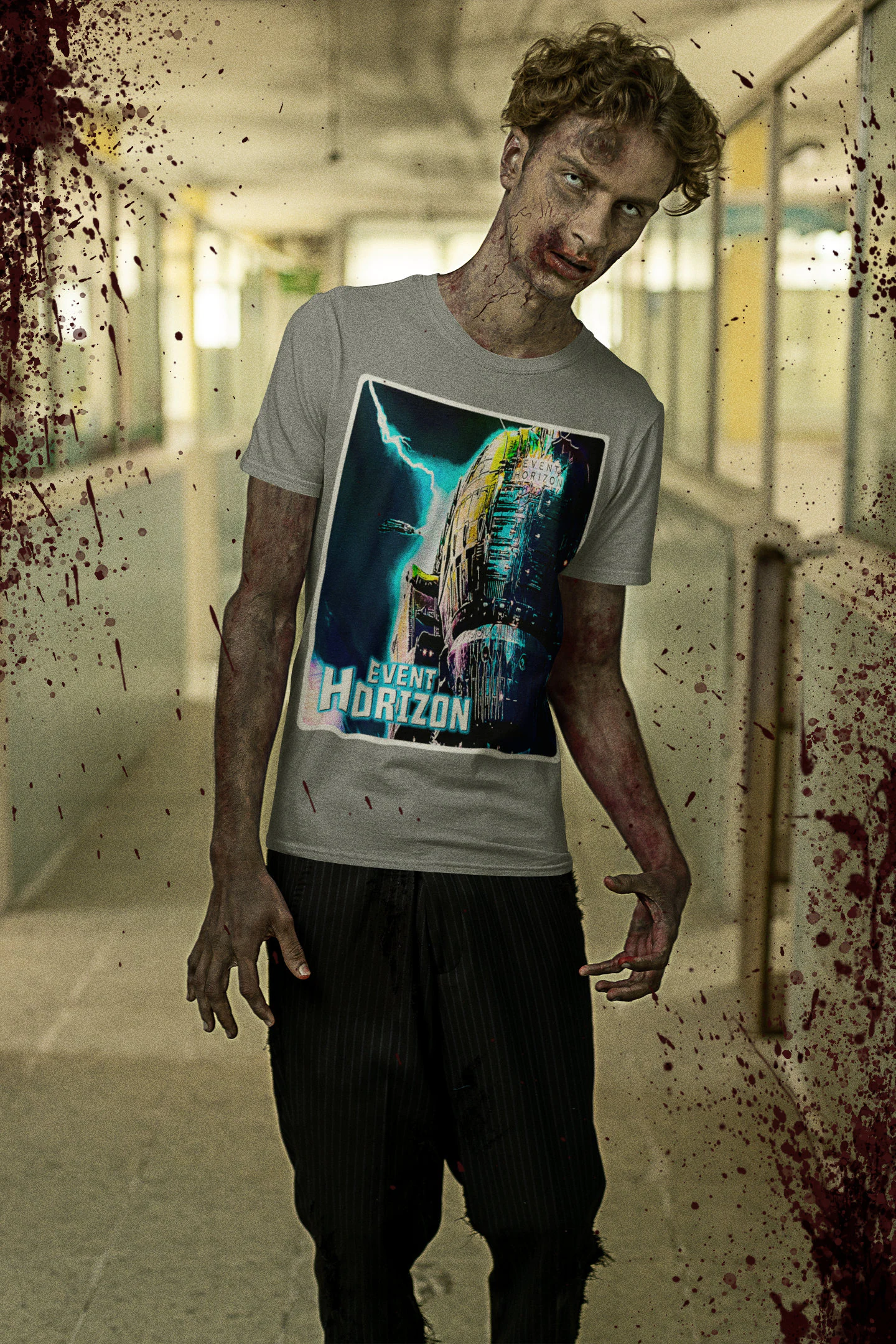 Scary Art Event Horizon Movie Halloween Unisex T-Shirt Scary Art Event Horizon Movie Halloween Unisex T-Shirt