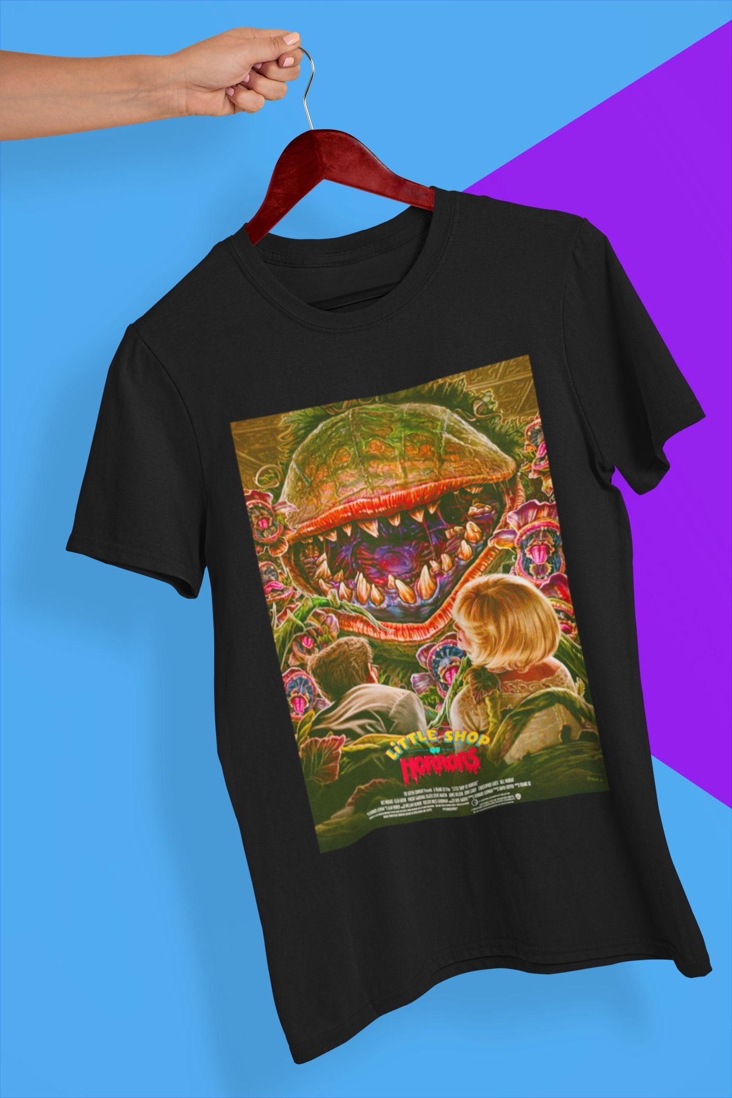 Scary Art Little Shop Of Horrors Halloween Unisex T-Shirt Scary Art Little Shop Of Horrors Halloween Unisex T-Shirt