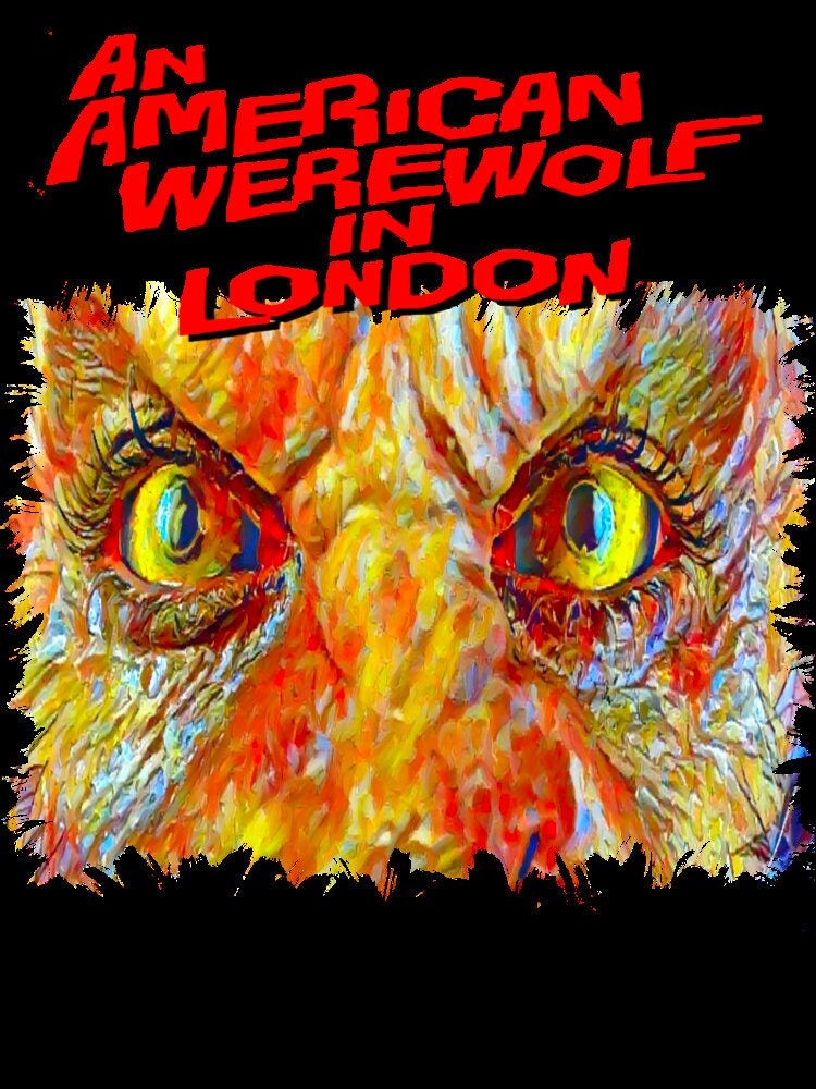 Scary Eyes American Werewolf In London Movie Halloween Unisex T-Shirt Scary Eyes American Werewolf In London Movie Halloween Unisex T-Shirt