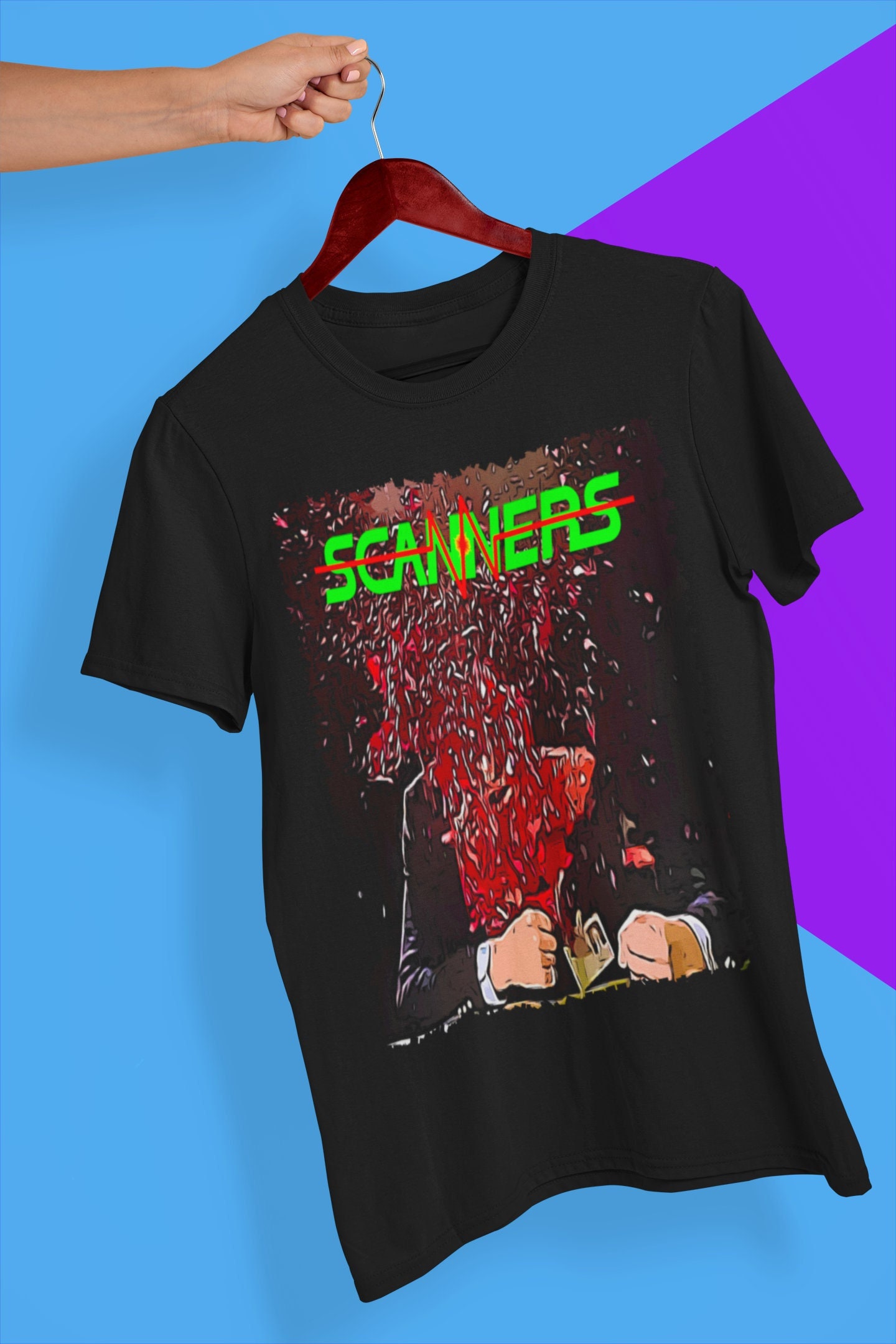 Scary Movie Scanners Halloween Unisex T-Shirt Scary Movie Scanners Halloween Unisex T-Shirt