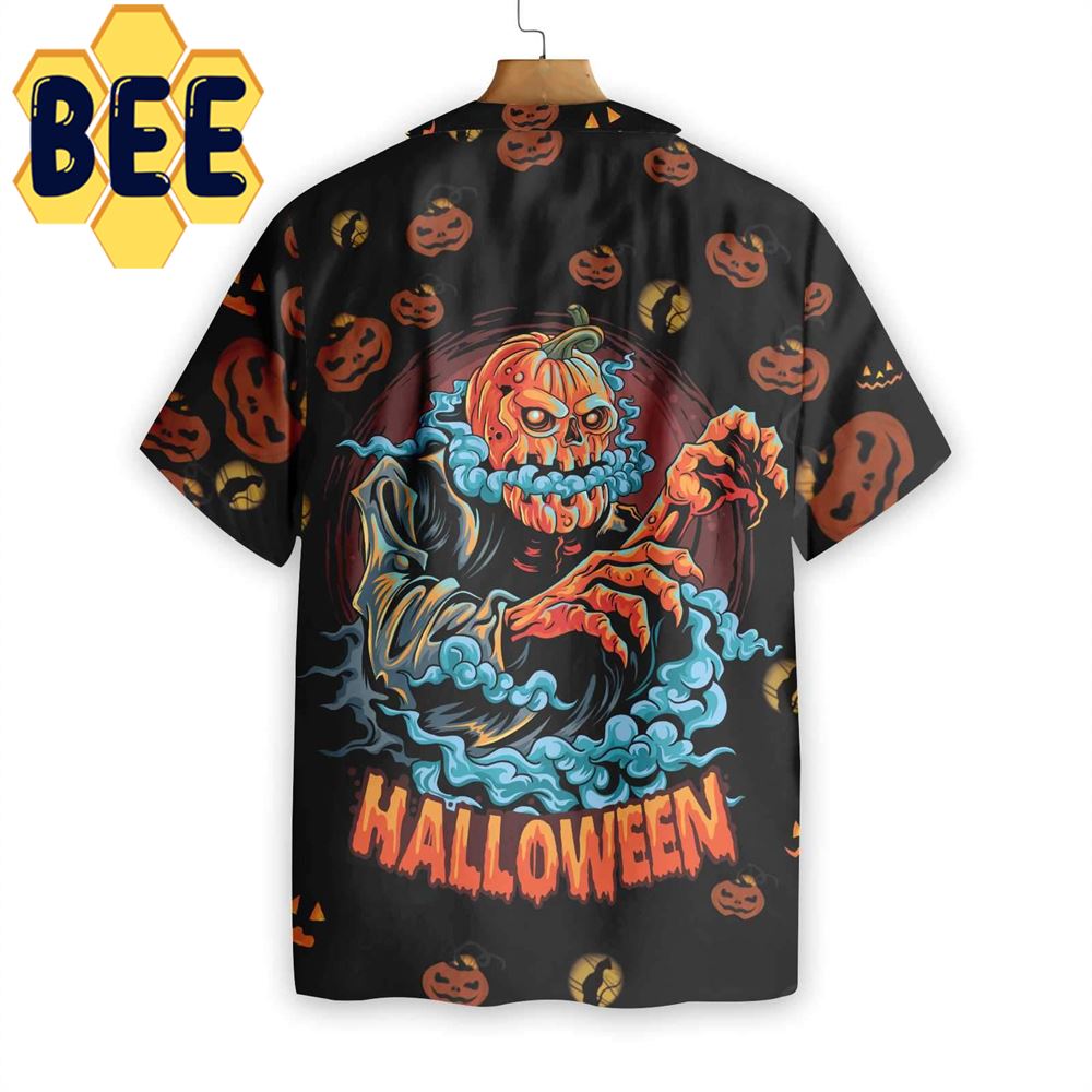 Scary Pumpkin For Halloween Night Hawaiian Shirt Scary Pumpkin For Halloween Night Hawaiian Shirt