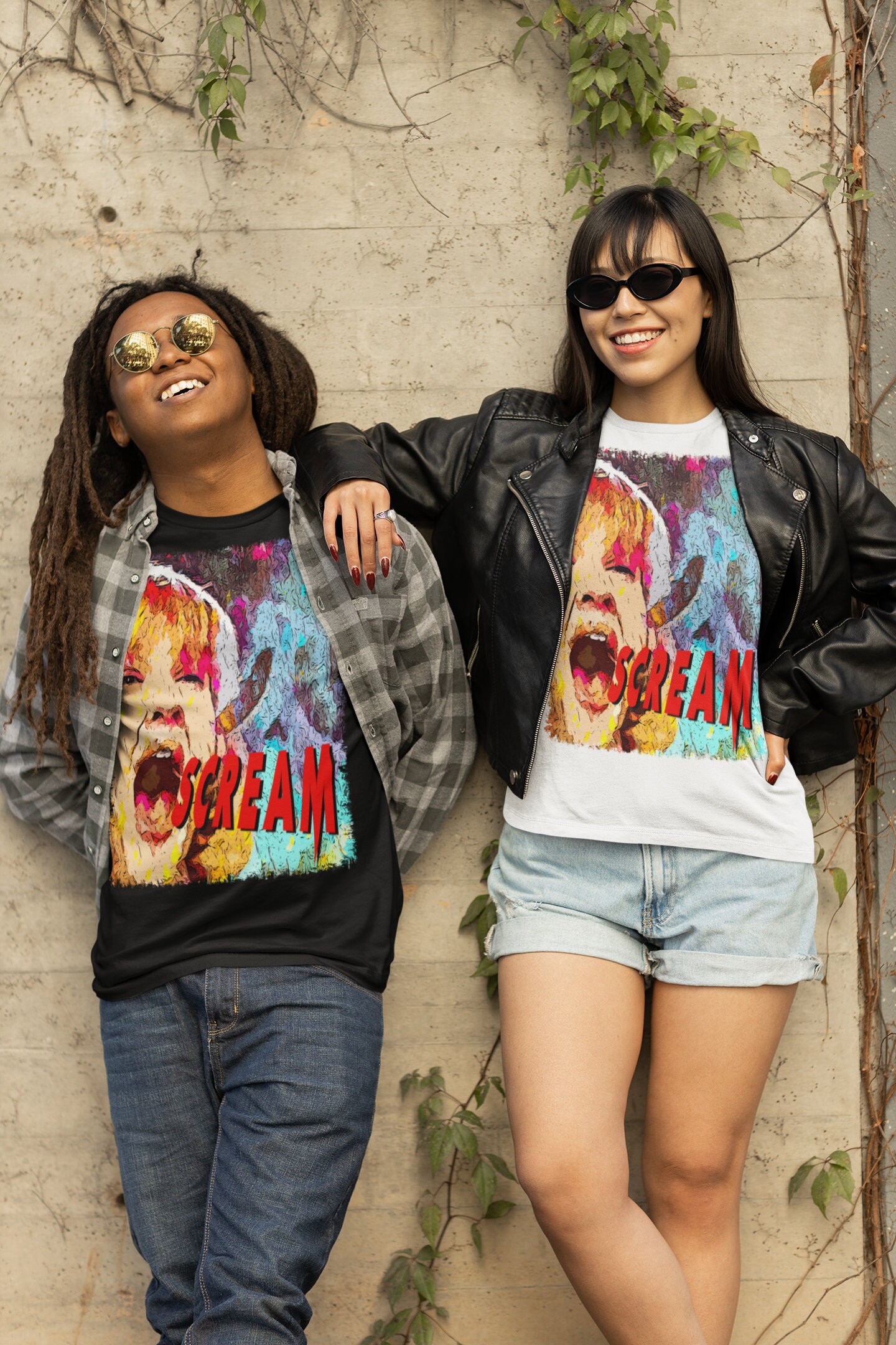 Scream Poster 90s Movie Halloween Unisex T-Shirt Scream Poster 90s Movie Halloween Unisex T-Shirt