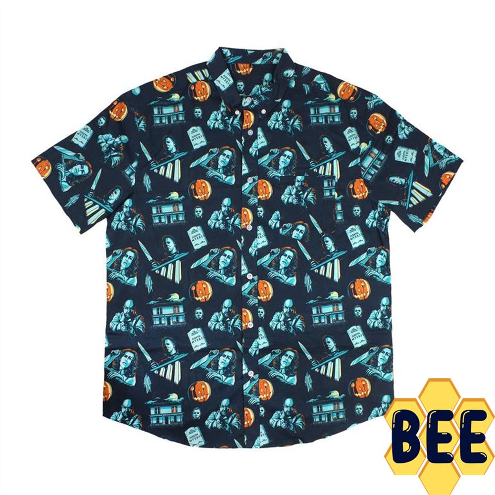 Series Michael Myers Halloween Hawaiian Shirt Series Michael Myers Halloween Hawaiian Shirt