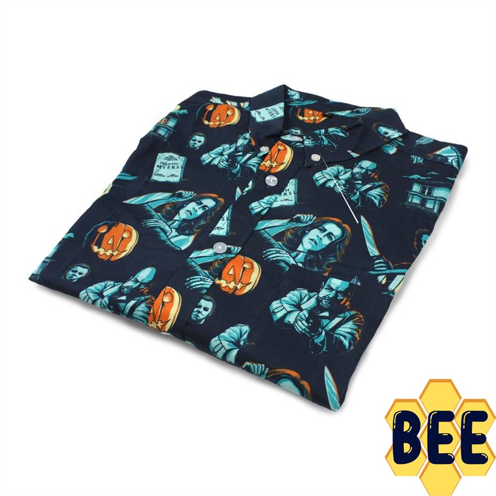Series Michael Myers Halloween Hawaiian Shirt Series Michael Myers Halloween Hawaiian Shirt