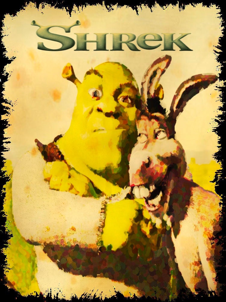 Shrek Movie Vintage Halloween Unisex T-Shirt Shrek Movie Vintage Halloween Unisex T-Shirt