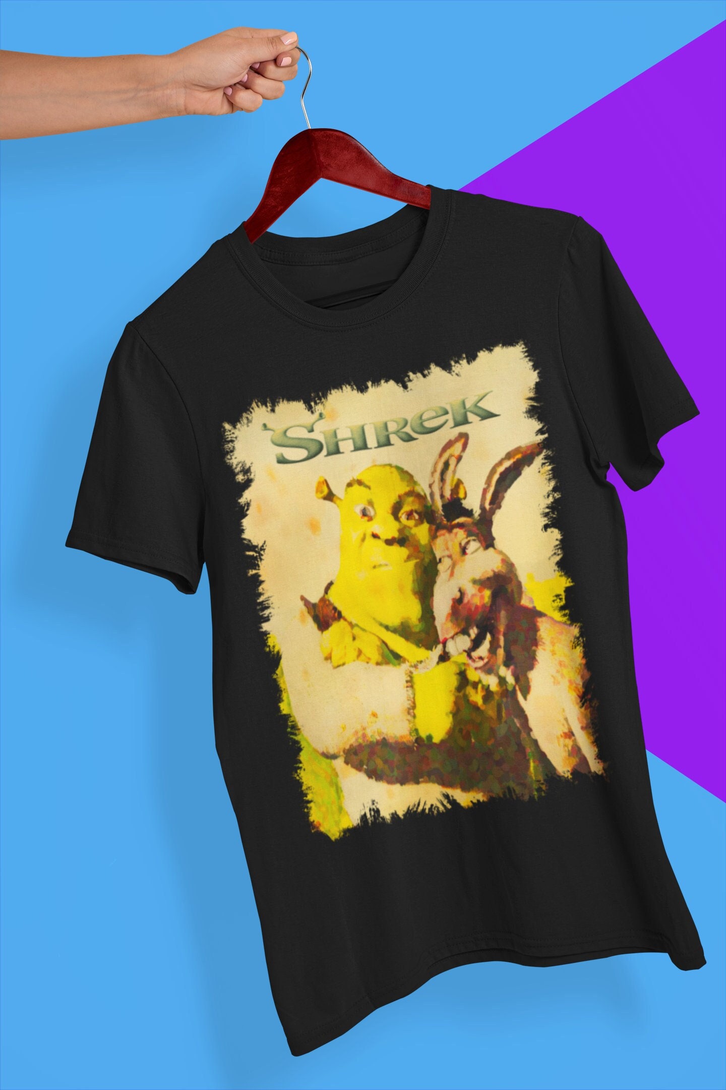 Shrek Movie Vintage Halloween Unisex T-Shirt Shrek Movie Vintage Halloween Unisex T-Shirt