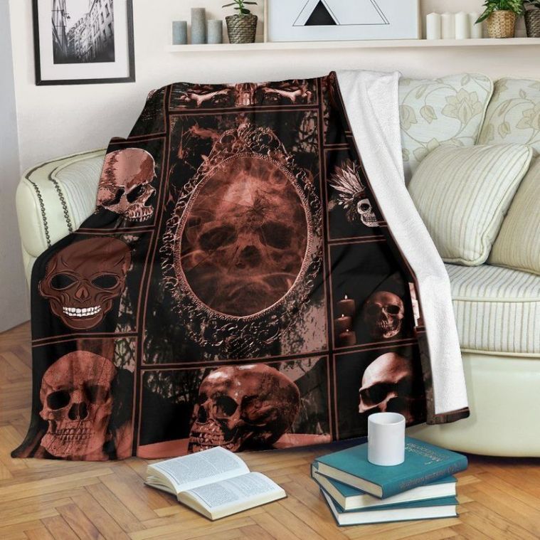 Skull 1 Premium Comfy Sofa Throw Blanket Skull 1 Premium Comfy Sofa Throw Blanket