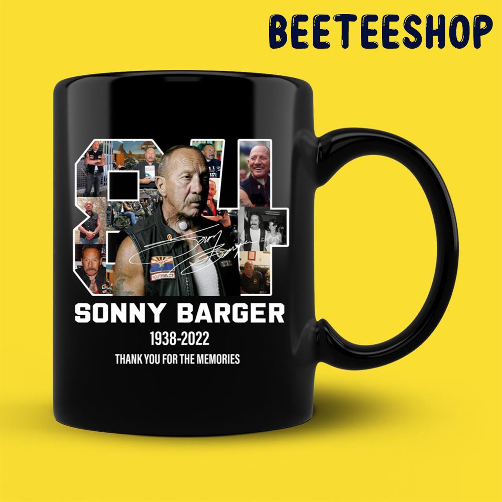 Sony Barger Thank You For The Memories Signature Mug Sony Barger Thank You For The Memories Signature Mug