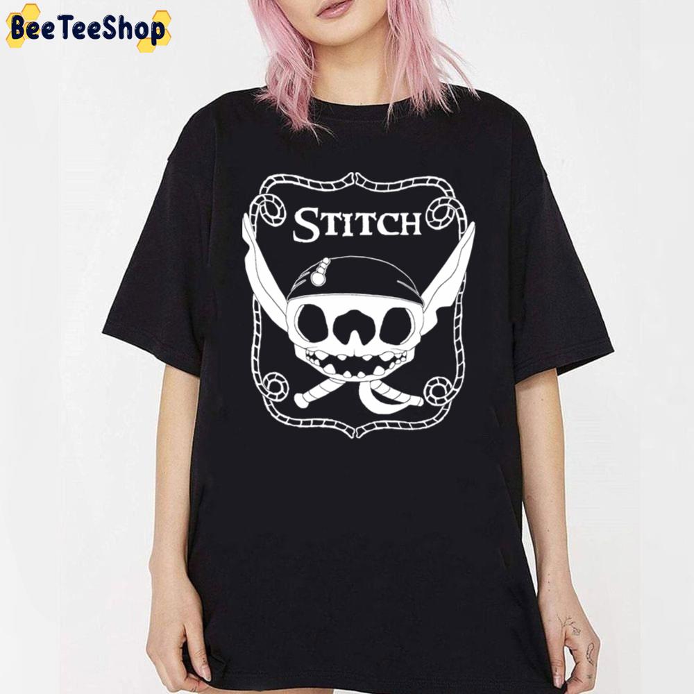 Stitch The Pirate Pirates Of The Caribbean Unisex T-Shirt Stitch The Pirate Pirates Of The Caribbean Unisex T-Shirt