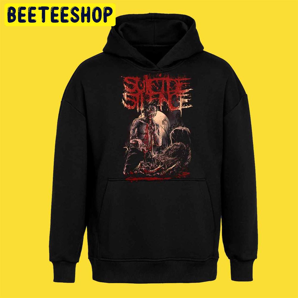 Suicide Silence Grave Black Live Nation Unisex T-Shirt Suicide Silence Grave Black Live Nation Unisex T-Shirt