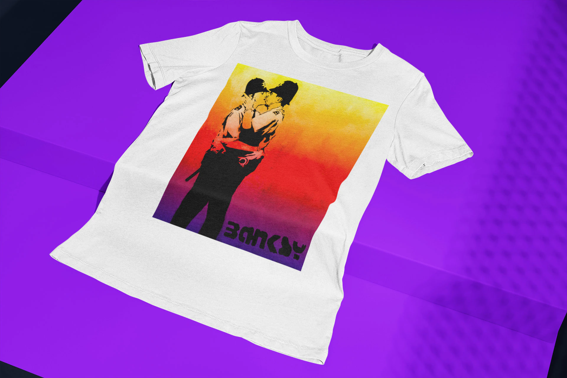 Sunset Art Banksy Street Art Halloween Unisex T-Shirt Sunset Art Banksy Street Art Halloween Unisex T-Shirt