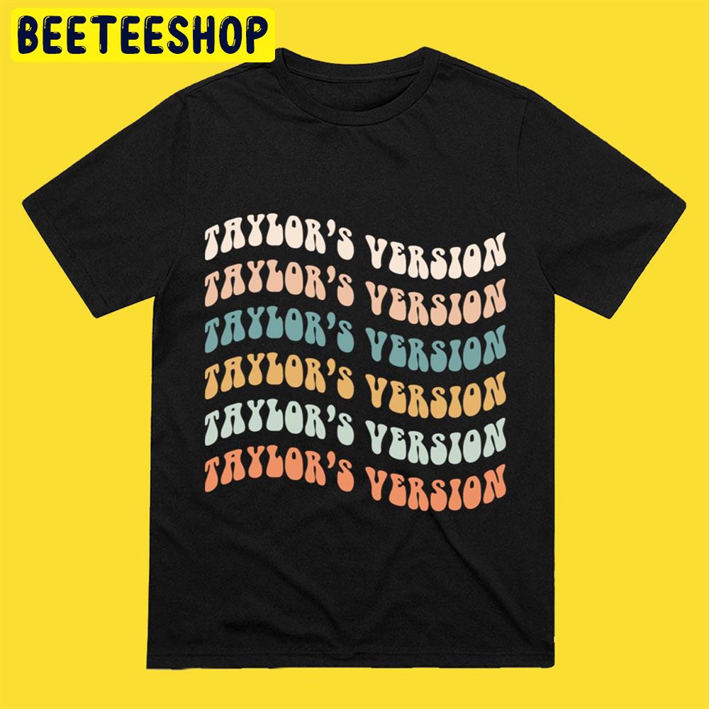 Taylor's Version Wave Unisex T-Shirt Taylor's Version Wave Unisex T-Shirt