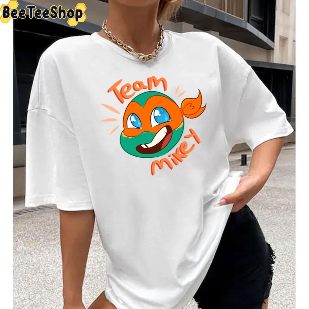 Team Mikey Teenage Mutant Ninja Turtles Unisex T-Shirt Team Mikey Teenage Mutant Ninja Turtles Unisex T-Shirt