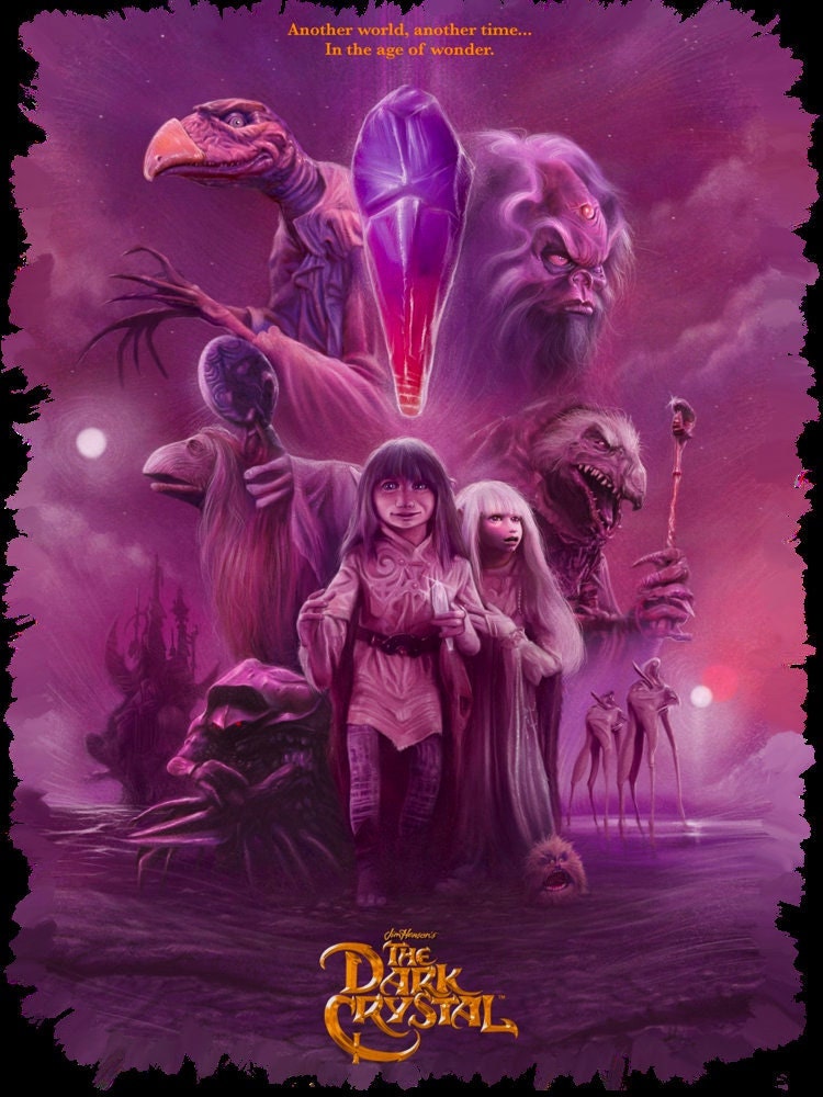 The Dark Crystal Poster Soft Style Halloween Unisex T-Shirt The Dark Crystal Poster Soft Style Halloween Unisex T-Shirt