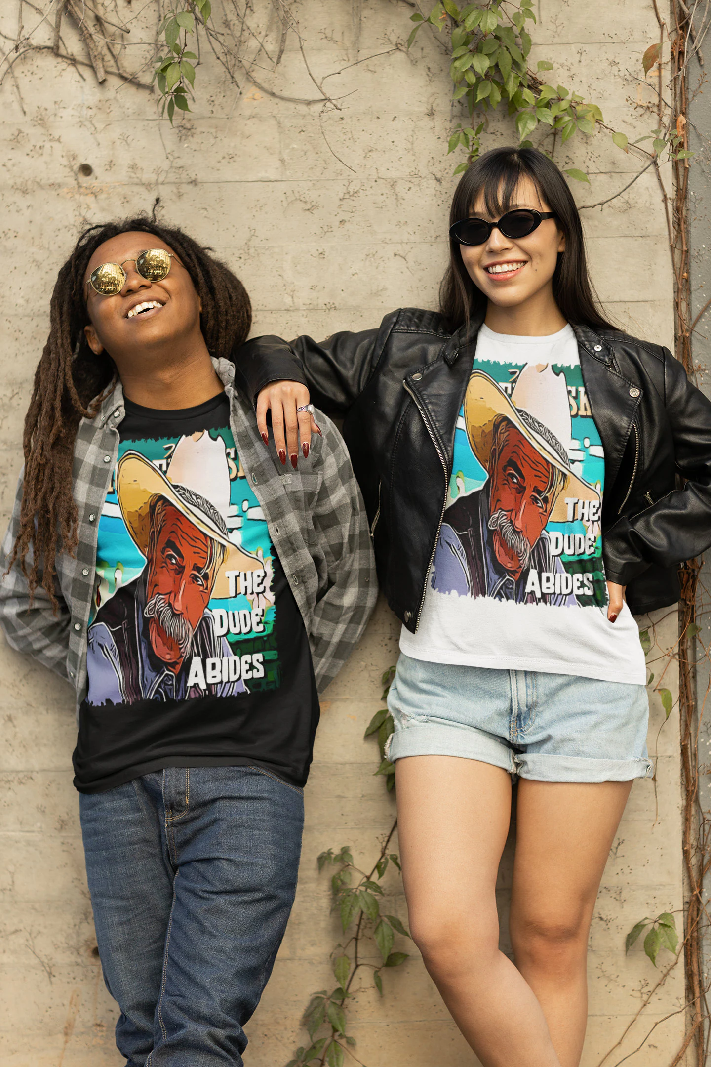 The Dude Abides The Big Lebowski Halloween Unisex T-Shirt The Dude Abides The Big Lebowski Halloween Unisex T-Shirt