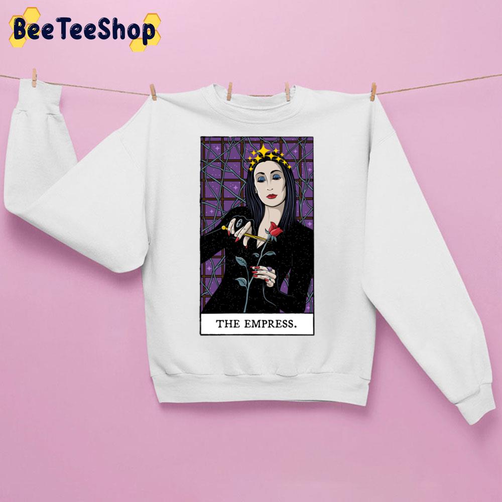 The Empress Tarot Card The Adams Family Halloween Unisex Sweatshirt The Empress Tarot Card The Adams Family Halloween Unisex Sweatshirt