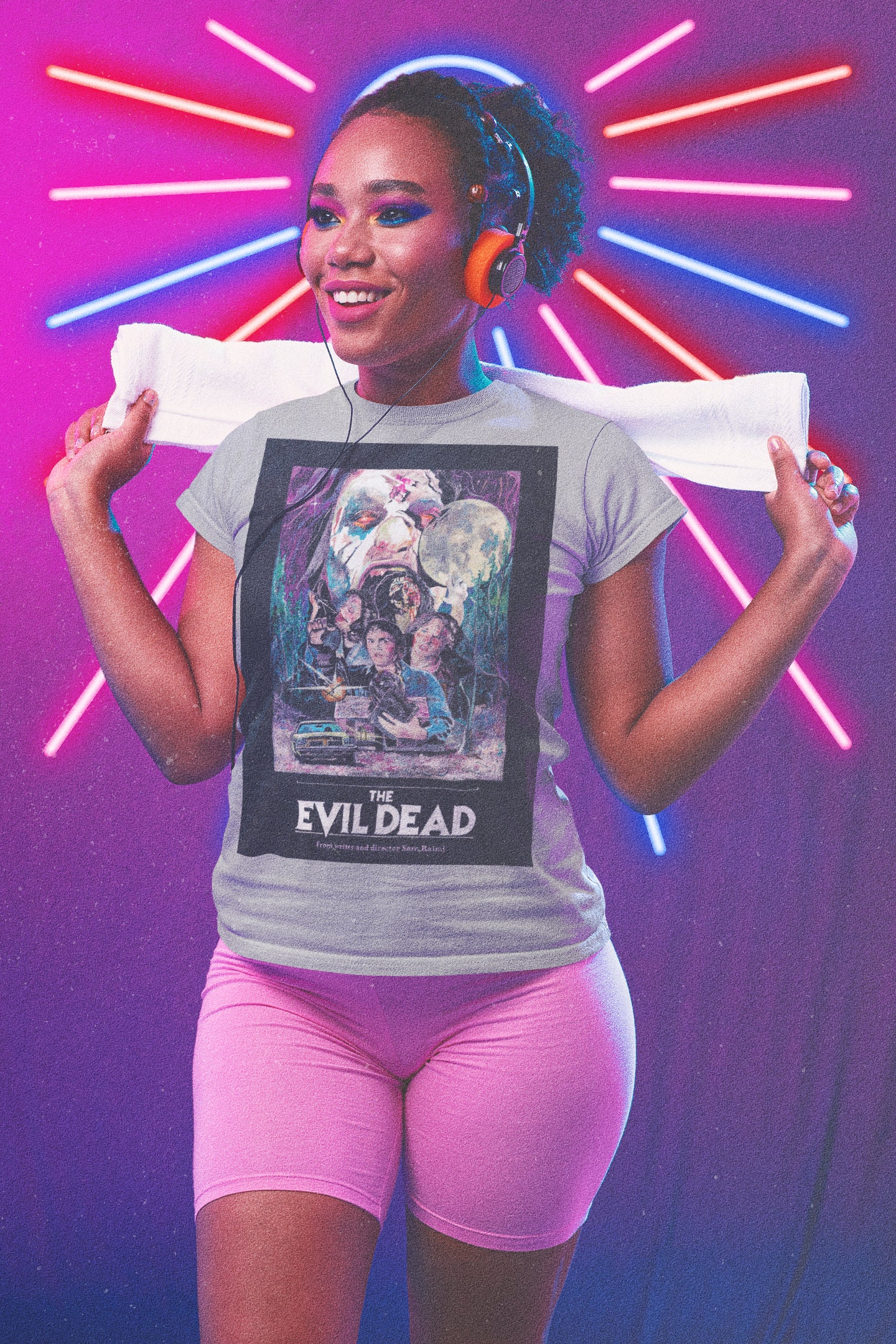 The Evil Dead Fan Art Halloween Unisex T-Shirt The Evil Dead Fan Art Halloween Unisex T-Shirt
