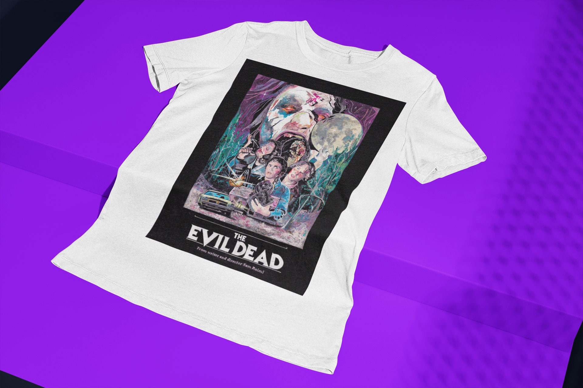 The Evil Dead Fan Art Halloween Unisex T-Shirt The Evil Dead Fan Art Halloween Unisex T-Shirt