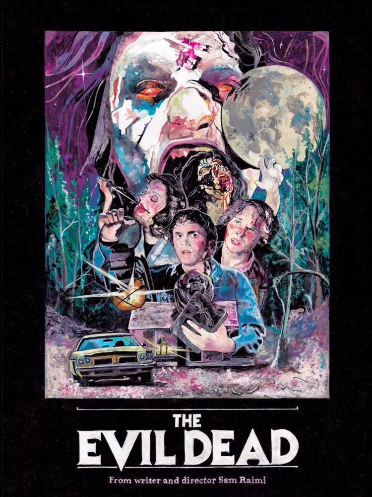 The Evil Dead Fan Art Halloween Unisex T-Shirt The Evil Dead Fan Art Halloween Unisex T-Shirt
