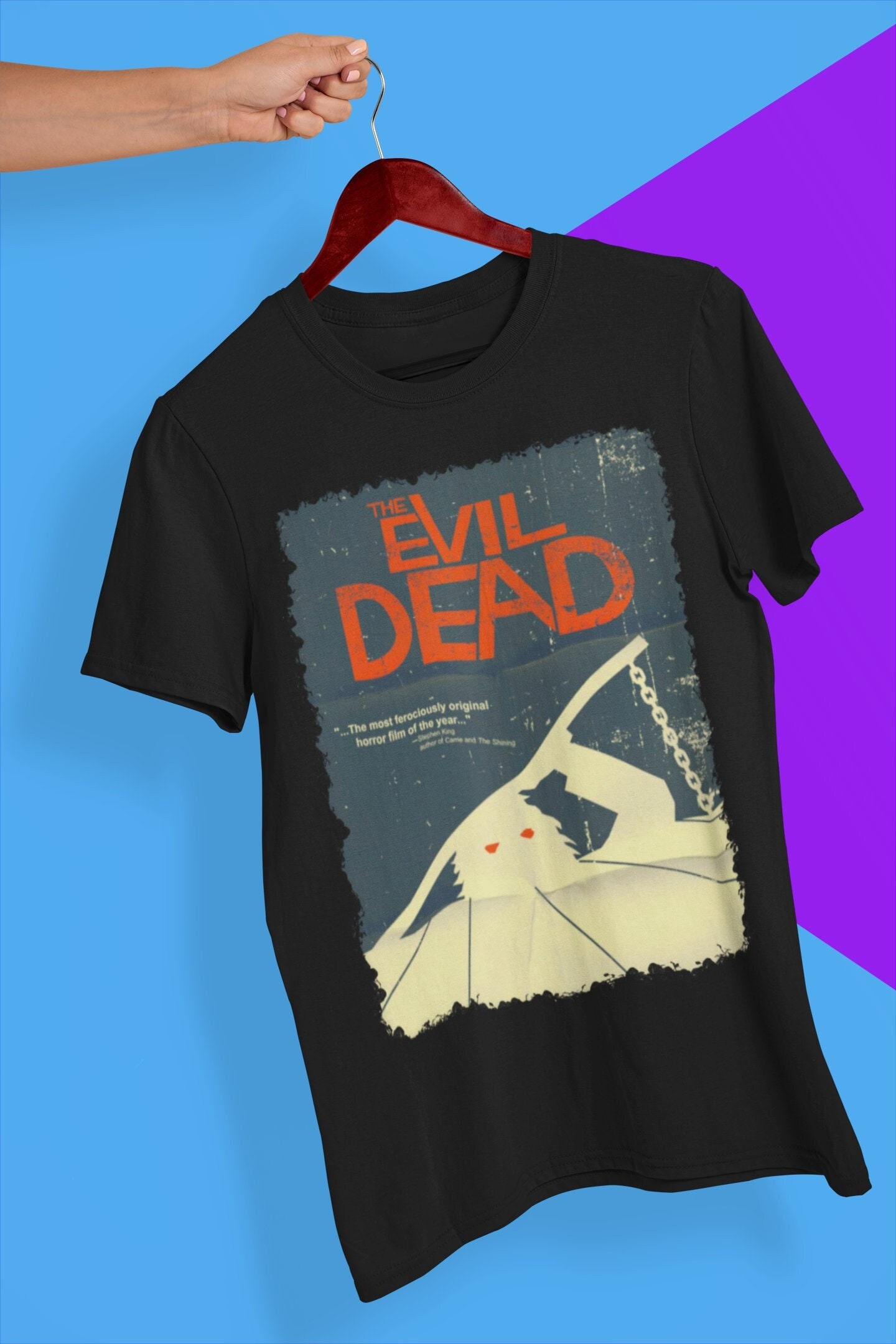 The Evil Dead Horror Movie Halloween Unisex T-Shirt The Evil Dead Horror Movie Halloween Unisex T-Shirt