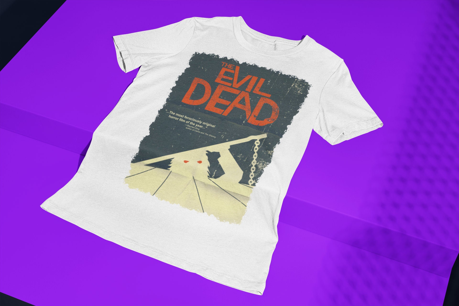 The Evil Dead Horror Movie Halloween Unisex T-Shirt The Evil Dead Horror Movie Halloween Unisex T-Shirt
