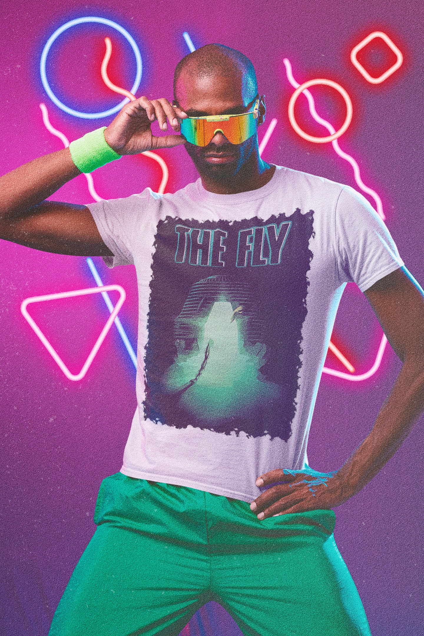 The Fly Movie Poster Style Halloween Unisex T-Shirt The Fly Movie Poster Style Halloween Unisex T-Shirt