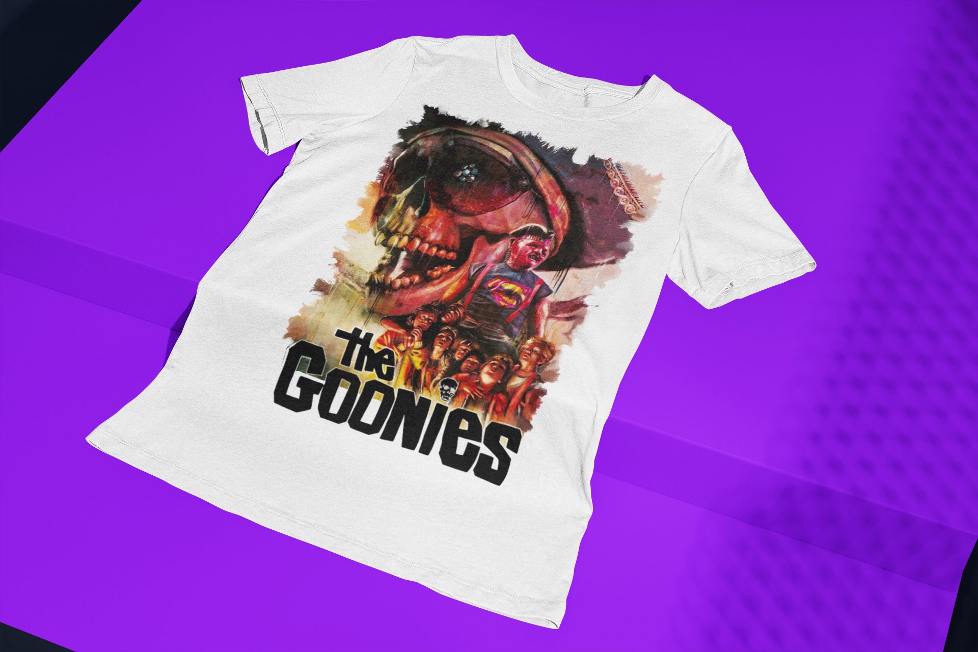 The Goonies Movie Poster Style Halloween Unisex T-Shirt The Goonies Movie Poster Style Halloween Unisex T-Shirt