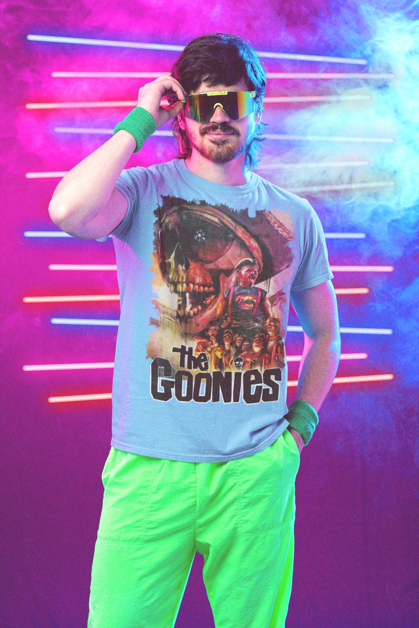 The Goonies Movie Poster Style Halloween Unisex T-Shirt The Goonies Movie Poster Style Halloween Unisex T-Shirt
