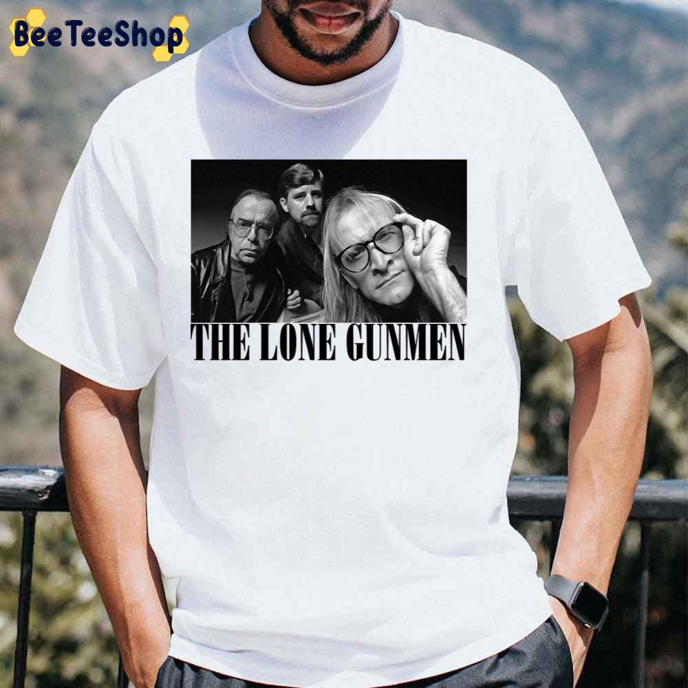 The Lone Gunmen X-Files Grunge Style Unisex T-Shirt The Lone Gunmen X-Files Grunge Style Unisex T-Shirt