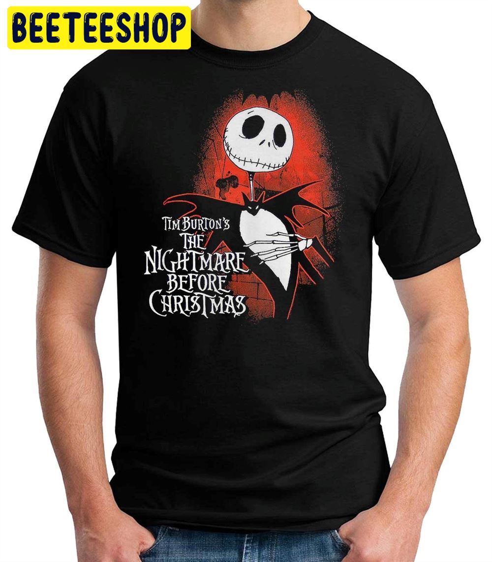 The Nightmare Before Christmas Jack Skellington Unisex T-Shirt The Nightmare Before Christmas Jack Skellington Unisex T-Shirt