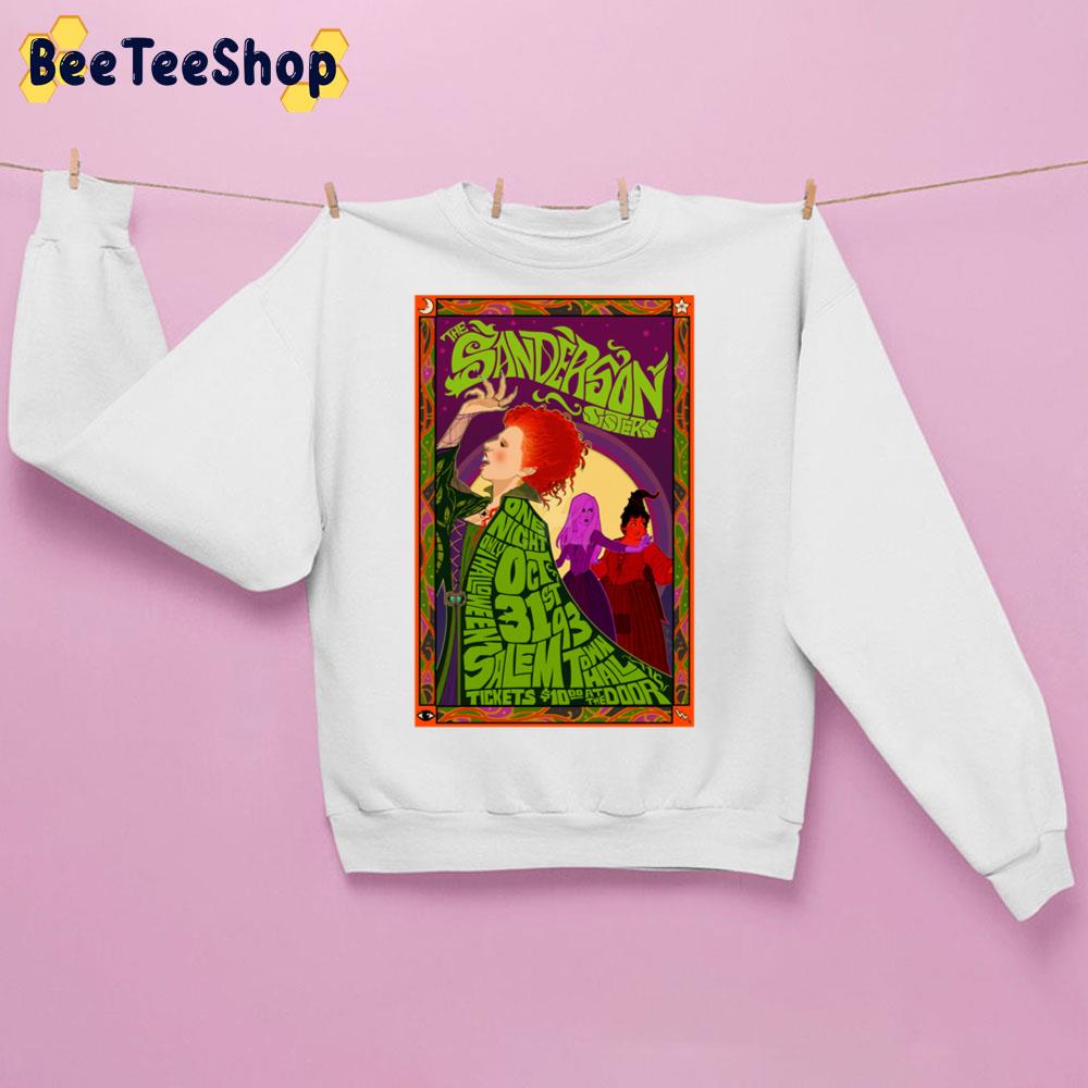 The Sanderson Sisters Hocus Pocus Halloween Unisex Sweatshirt The Sanderson Sisters Hocus Pocus Halloween Unisex Sweatshirt