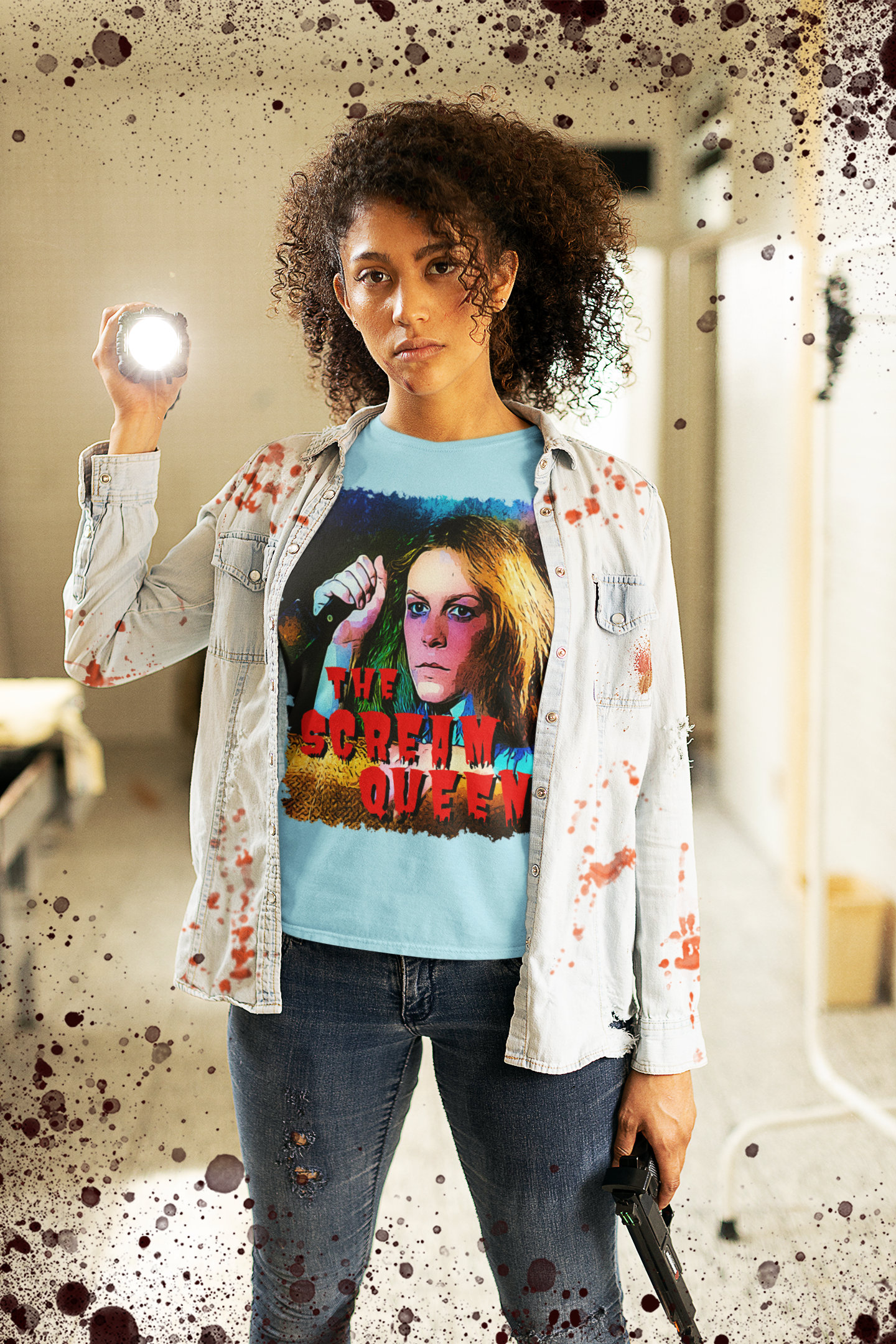 The Scream Queen Halloween Movie Halloween Unisex T-Shirt The Scream Queen Halloween Movie Halloween Unisex T-Shirt