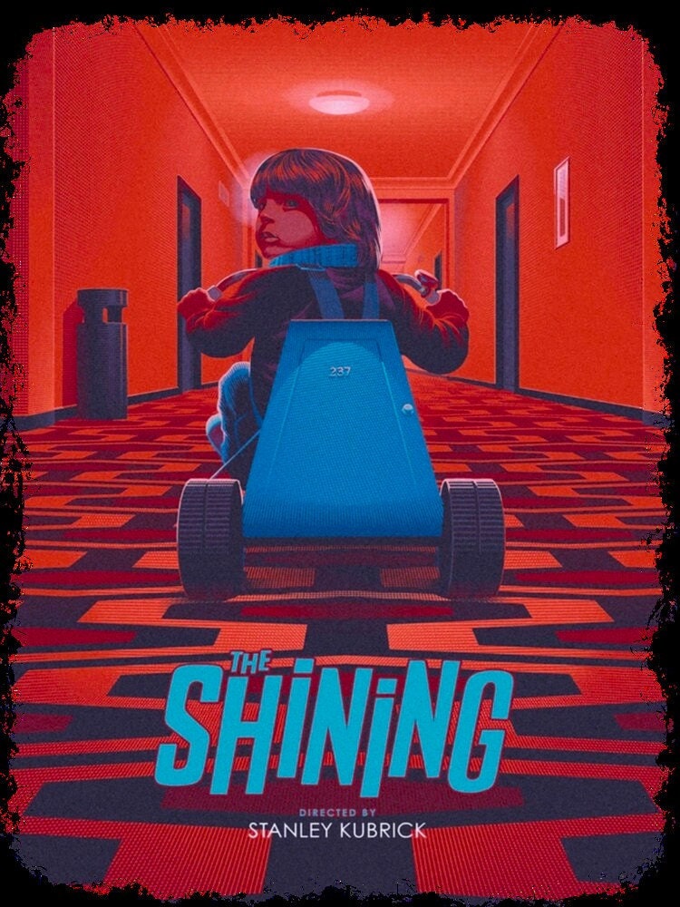 The Shining 80s Retro Art Halloween Unisex T-Shirt The Shining 80s Retro Art Halloween Unisex T-Shirt