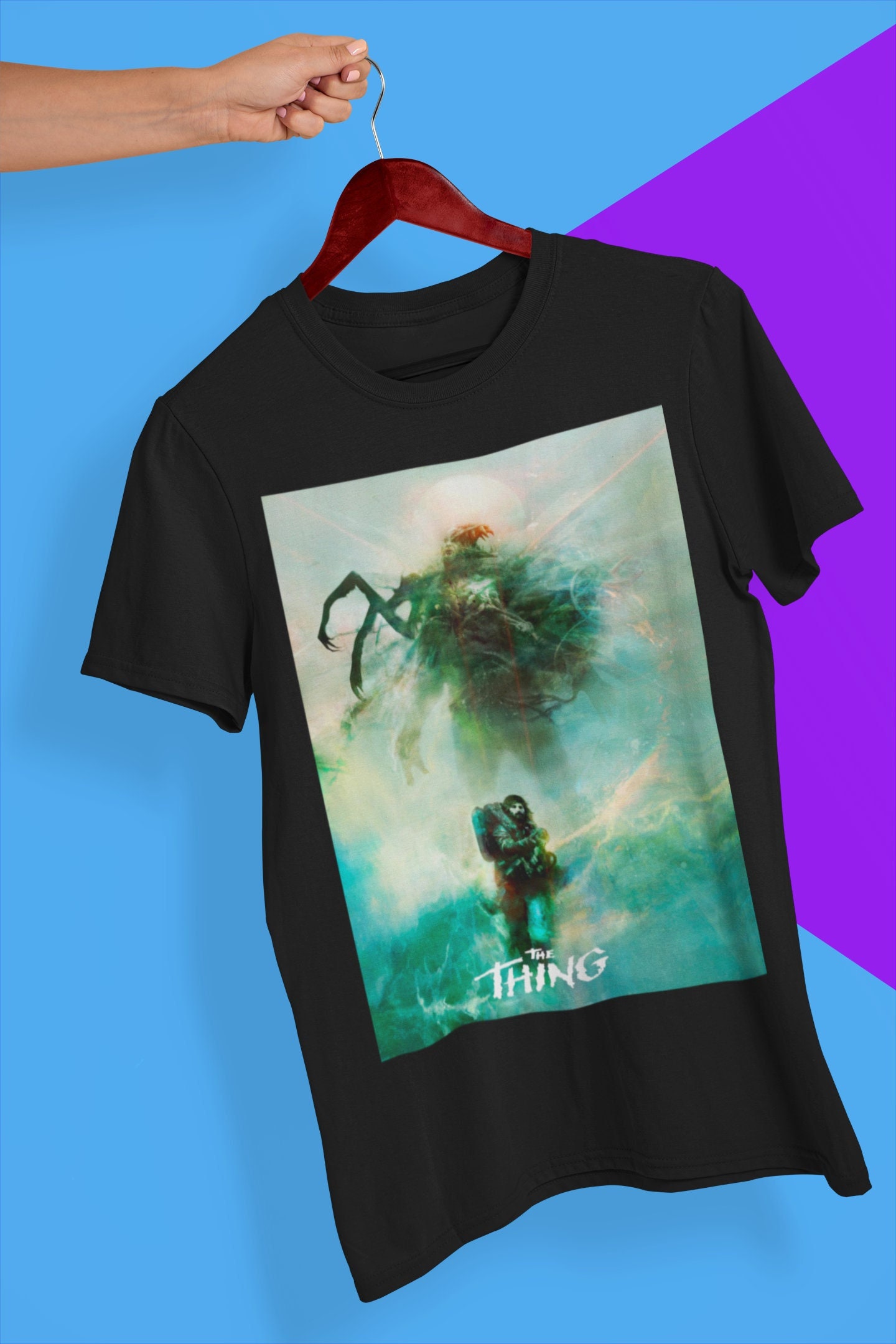 The Thing 80s Movie Halloween Unisex T-Shirt The Thing 80s Movie Halloween Unisex T-Shirt
