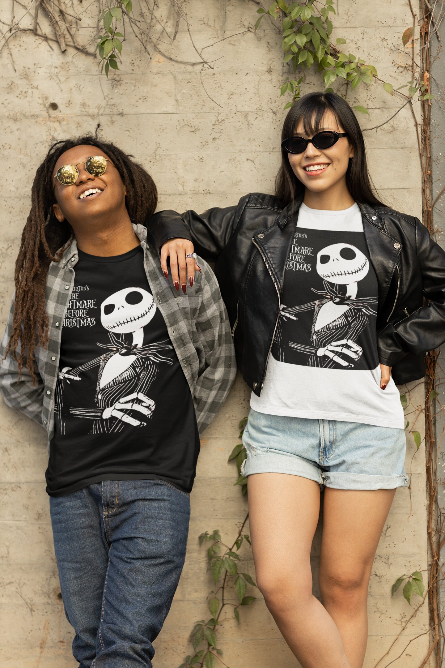 Tim Burton's The Nightmare Before Christmas Movie Halloween Unisex T-Shirt Tim Burton's The Nightmare Before Christmas Movie Halloween Unisex T-Shirt