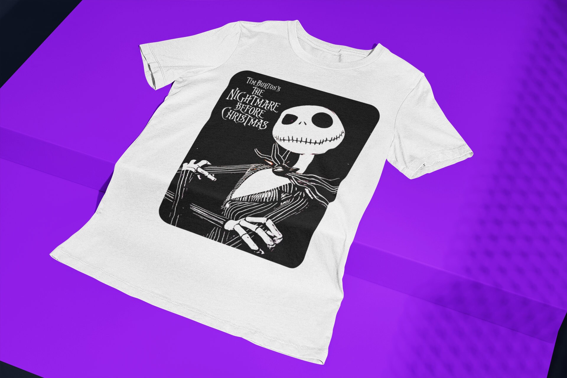 Tim Burton's The Nightmare Before Christmas Movie Halloween Unisex T-Shirt Tim Burton's The Nightmare Before Christmas Movie Halloween Unisex T-Shirt