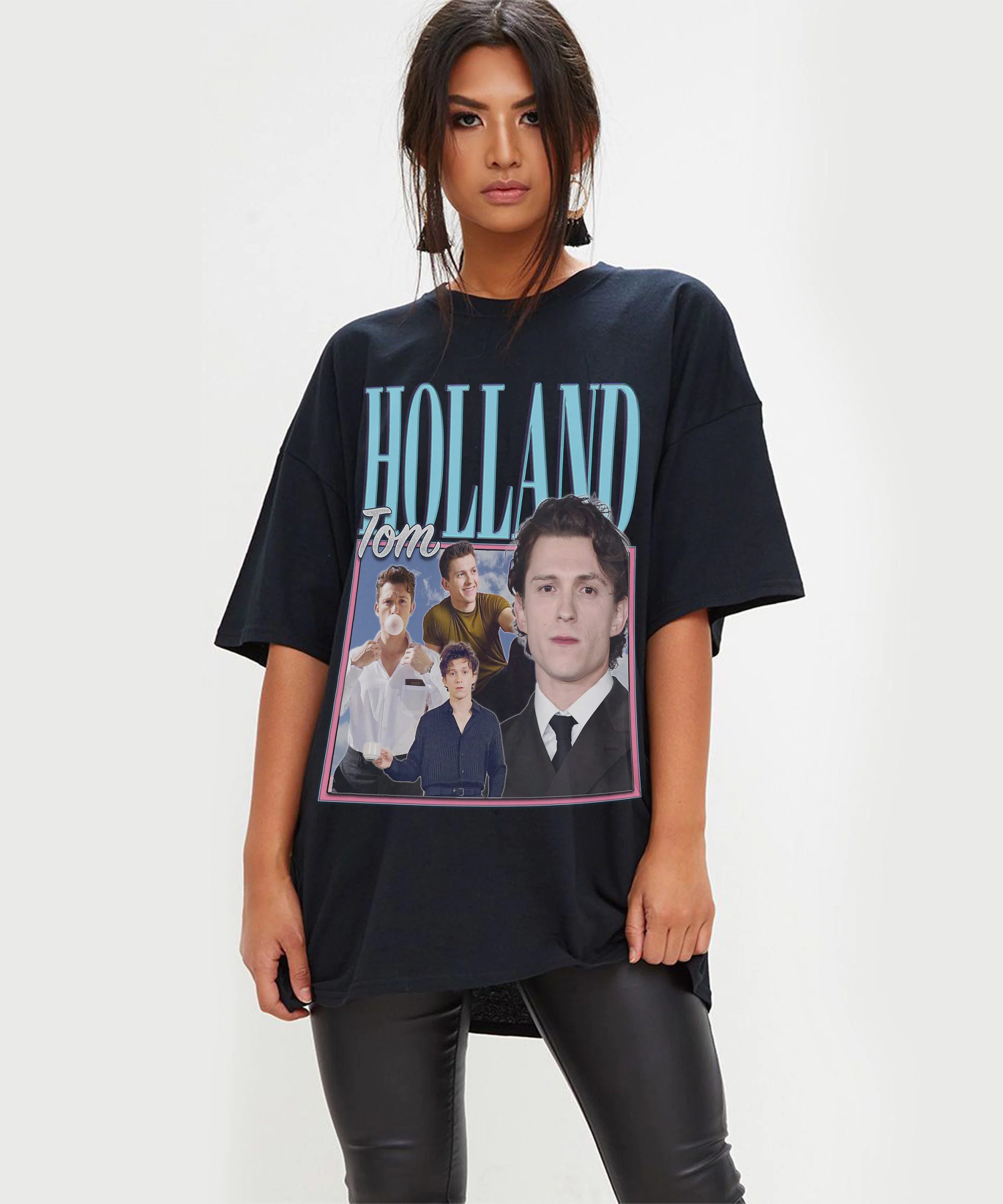 Tom Holland Retro Vintage Art Unisex T-Shirt Tom Holland Retro Vintage Art Unisex T-Shirt