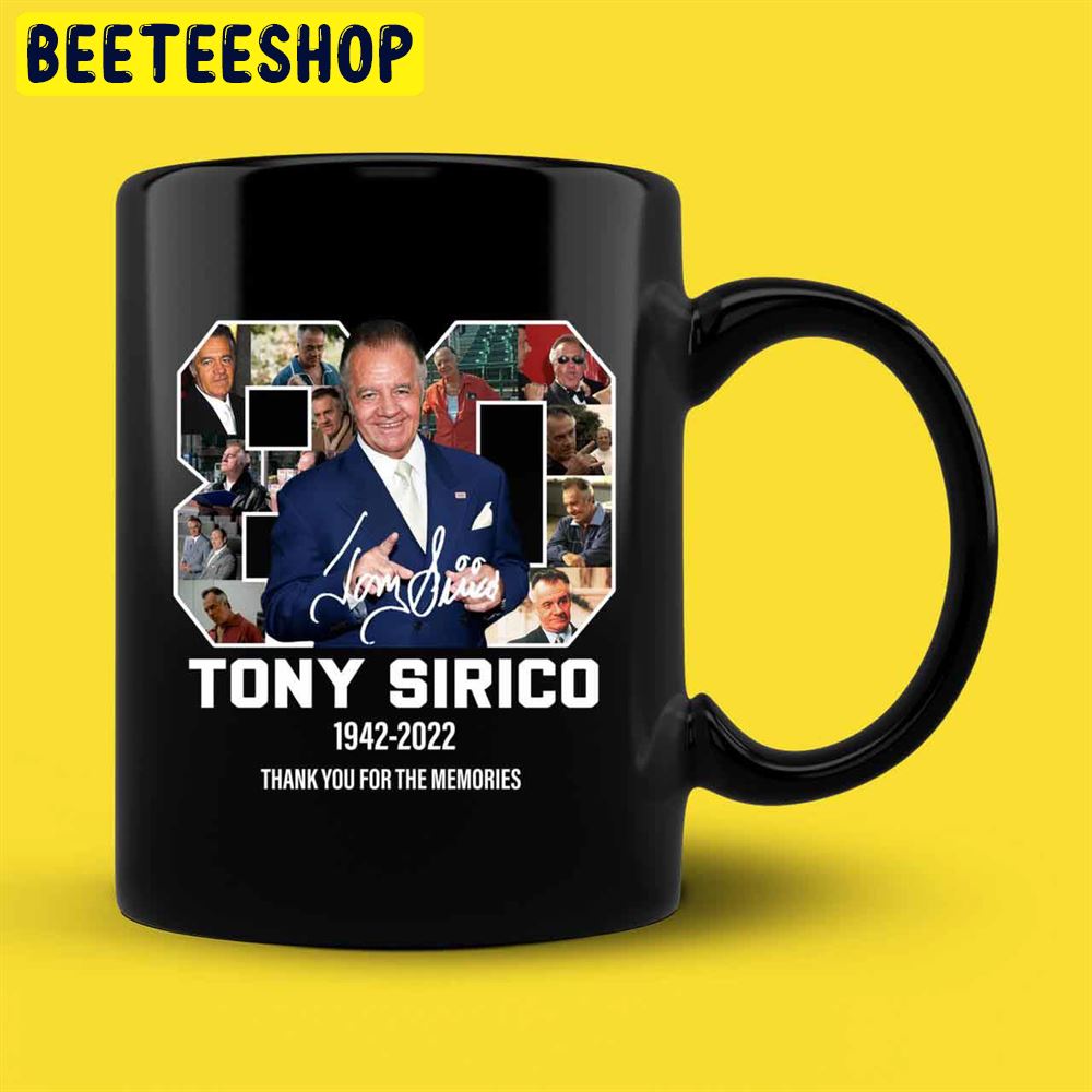 Tony Sirico The Sopranos Thank You For The Memories Signature Unisex T-Shirt Tony Sirico The Sopranos Thank You For The Memories Signature Unisex T-Shirt