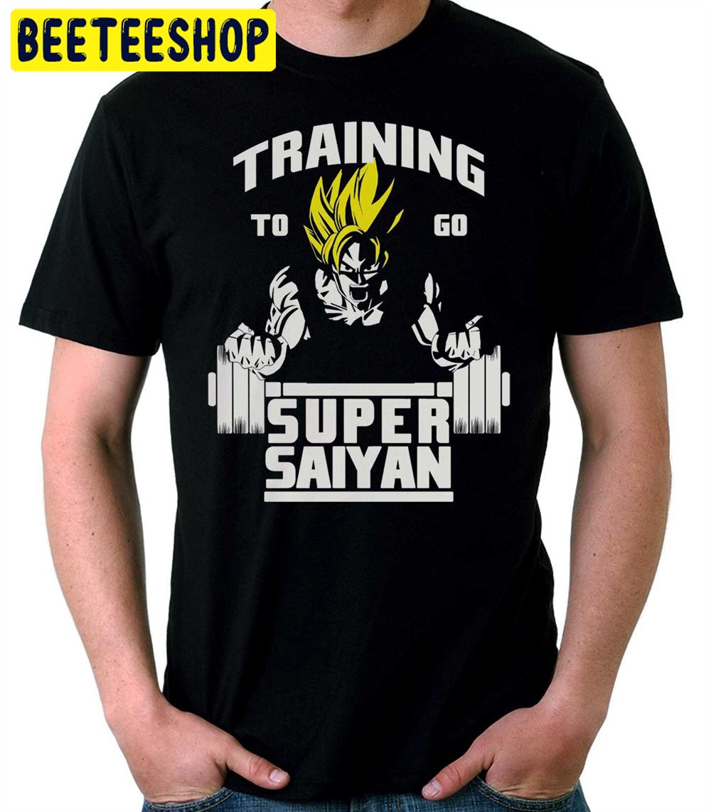 Training To Go Super Saiyan Unisex T-Shirt Training To Go Super Saiyan Unisex T-Shirt